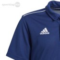 Koszulka dla dzieci adidas Core 18 Polo JUNIOR granatowy CV3680 Adidas teamwear