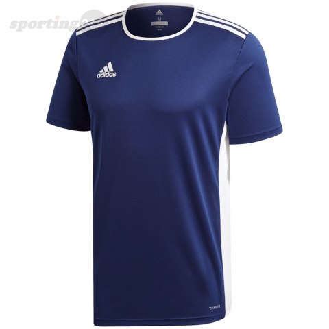 Koszulka dla dzieci adidas Entrada 18 Jersey JUNIOR granatowa CF1047 Adidas teamwear