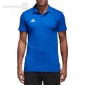 Koszulka męska adidas Condivo 18 Cotton Polo niebieska CF4375 Adidas teamwear