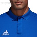 Koszulka męska adidas Condivo 18 Cotton Polo niebieska CF4375 Adidas teamwear