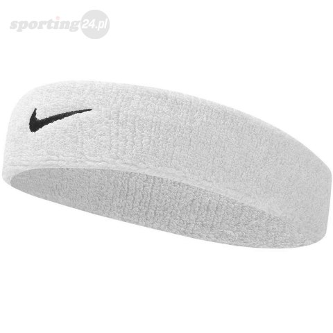 Opaska na głowę Nike Swoosh biała NNN07101OS Nike