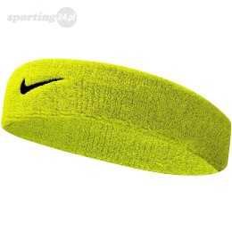 Opaska na głowę Nike Swoosh limonka NNN07710 Nike