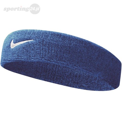 Opaska na głowę Nike Swoosh niebieska NNN07402 Nike