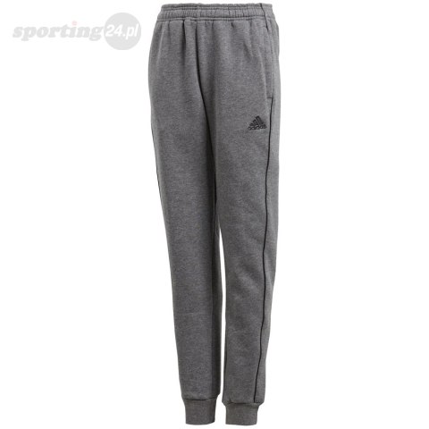 Spodnie dla dzieci adidas Core 18 Sweat JUNIOR szare CV3957 Adidas teamwear