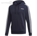 Bluza męska adidas Essentials 3 Stripes Pullover French Terry granatowa DU0499 Adidas