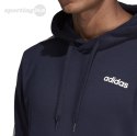 Bluza męska adidas Essentials 3 Stripes Pullover French Terry granatowa DU0499 Adidas