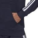 Bluza męska adidas Essentials 3 Stripes Pullover French Terry granatowa DU0499 Adidas