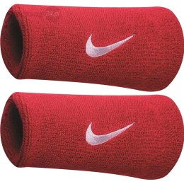 Frotka na rękę Nike szeroka Swoosh czerwona 2szt NNN05601 Nike