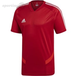 Koszulka męska adidas Tiro 19 Training Jersey czerwona D95944 Adidas teamwear