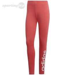 Legginsy damskie adidas W Essentials Linear Tight różowe DU0680 Adidas