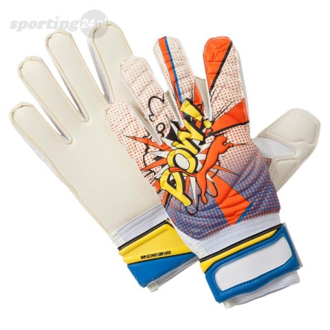 Rękawice bramkarskie Puma Evo Power Grip 2 RC biało-pomarańczowe 040998 41 Puma