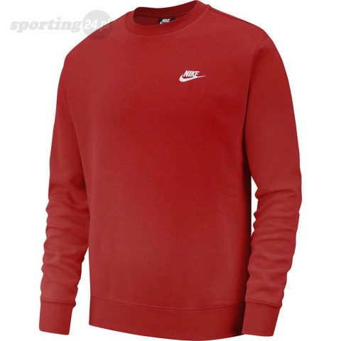 Bluza męska Nike Club Crew BB czerwona BV2662 657 Nike