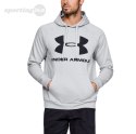 Bluza męska Under Armour Rival Fleece Logo Hoodie jasnoszara 1345628 014 Under Armour