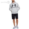 Bluza męska Under Armour Rival Fleece Logo Hoodie jasnoszara 1345628 014 Under Armour