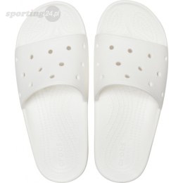 Klapki damskie Crocs Classic Slide białe 206121 100 Crocs