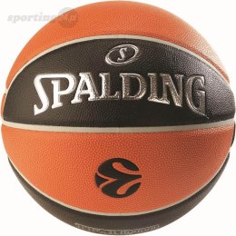 Piłka koszykowa Spalding Euroleague pomarańczowo-czarna TF-1000 Legacy 77100Z Spalding