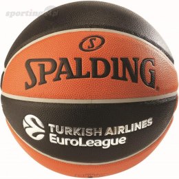 Piłka koszykowa Spalding Euroleague pomarańczowo-czarna TF-1000 Legacy 77100Z Spalding