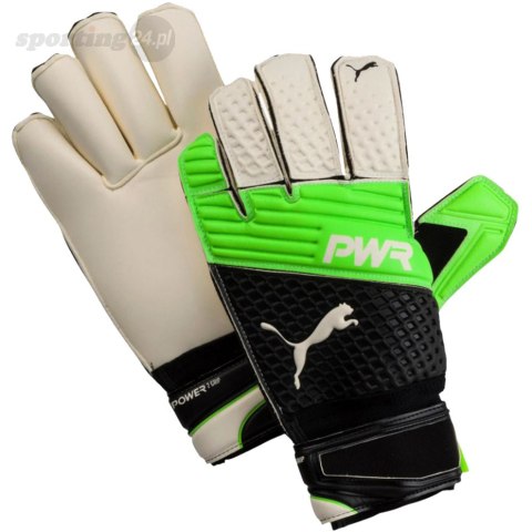 Rękawice bramkarskie Puma Evo Power Grip 2.3 GC czarno-zielono-białe 041223 32 Puma