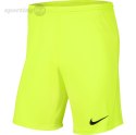 Spodenki dla dzieci Nike Dry Park III NB K limonkowe BV6865 702 Nike Team