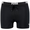 Spodenki kąpielowe męskie Puma Swim Men Logo Swim Trunk czarne 907657 04 Puma