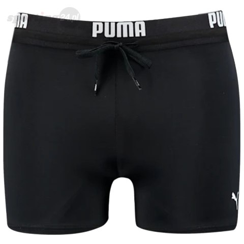 Spodenki kąpielowe męskie Puma Swim Men Logo Swim Trunk czarne 907657 04 Puma