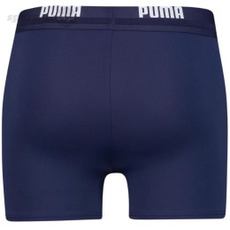 Spodenki kąpielowe męskie Puma Swim Men Logo Swim Trunk granatowe 907657 01 Puma