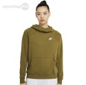 Bluza damska Nike Essentials Fnl Po Flc zielona BV4116 368 Nike