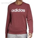 Bluza damska adidas Essentials Linear Crewneck bordowa GD2956 Adidas