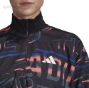 Bluza damska adidas W Ur Halfzip czarno-niebiesko-pomarańczowa FT9731 Adidas