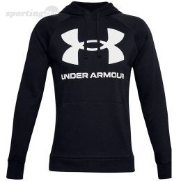 Bluza męska Under Armour Rival Fleece Big Logo HD czarna 1357093 001 Under Armour