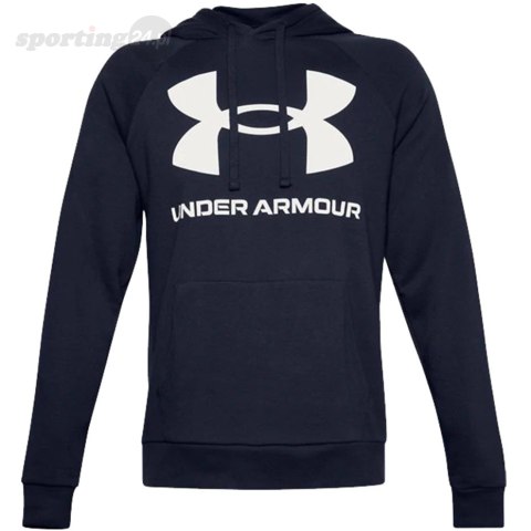 Bluza męska Under Armour Rival Fleece Big Logo HD granatowa 1357093 410 Under Armour