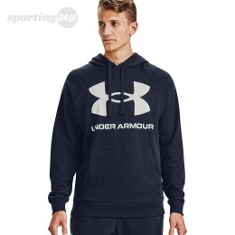 Bluza męska Under Armour Rival Fleece Big Logo HD granatowa 1357093 410 Under Armour