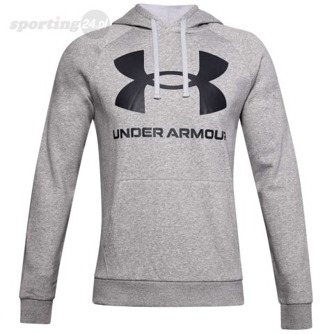 Bluza męska Under Armour Rival Fleece Big Logo Hd szara 1357093 011 Under Armour