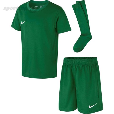 Komplet sportowy dla dzieci Nike DRY Park Kit Set zielony CD2244 302 Nike Team