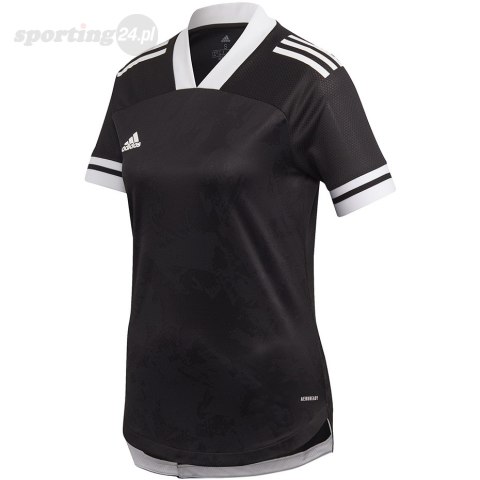 Koszulka damska adidas Condivo 20 Jersey czarna FT7245 Adidas teamwear