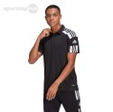 Koszulka męska adidas Squadra 21 Polo czarna GK9556 Adidas teamwear