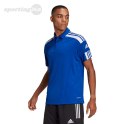 Koszulka męska adidas Squadra 21 Polo niebieska GP6427 Adidas teamwear