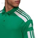 Koszulka męska adidas Squadra 21 Polo zielona GP6430 Adidas teamwear