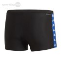 Spodenki kąpielowe męskie adidas Fitness Taper Swim Boxers czarne FS3418 Adidas