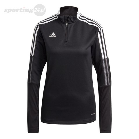 Bluza damska adidas Tiro 21 Training Top czarna GM7318 Adidas teamwear