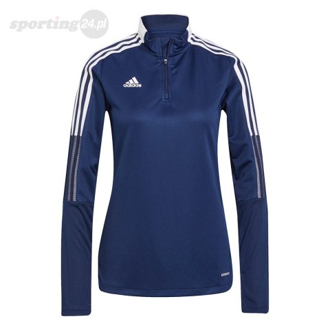 Bluza damska adidas Tiro 21 Training Top granatowa GK9660 Adidas teamwear