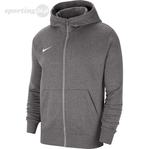 Bluza dla dzieci Nike Park 20 Fleece Full-Zip Hoodie szara CW6891 071 Nike Team