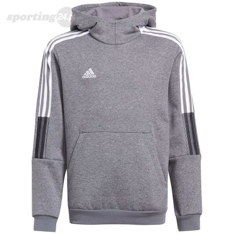 Bluza dla dzieci adidas Tiro 21 Sweat Hoody szara GP8803 Adidas teamwear