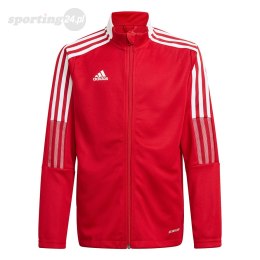 Bluza dla dzieci adidas Tiro 21 Track czerwona GM7312 Adidas teamwear