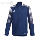 Bluza dla dzieci adidas Tiro 21 Track granatowa GK9662 Adidas teamwear