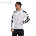 Bluza męska adidas Squadra 21 Sweat Hoody biała GT6637 Adidas teamwear