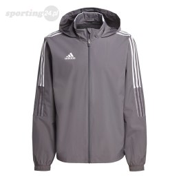 Bluza męska adidas Tiro 21 Allweather szara GM7389 Adidas teamwear