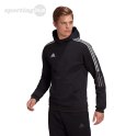 Bluza męska adidas Tiro 21 Sweat Hoody czarna GM7341 Adidas teamwear