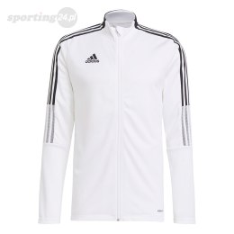 Bluza męska adidas Tiro 21 Track biała GM7309 Adidas teamwear