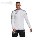 Bluza męska adidas Tiro 21 Track biała GM7309 Adidas teamwear